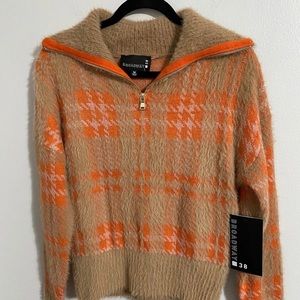 Brown & Orange Sweater